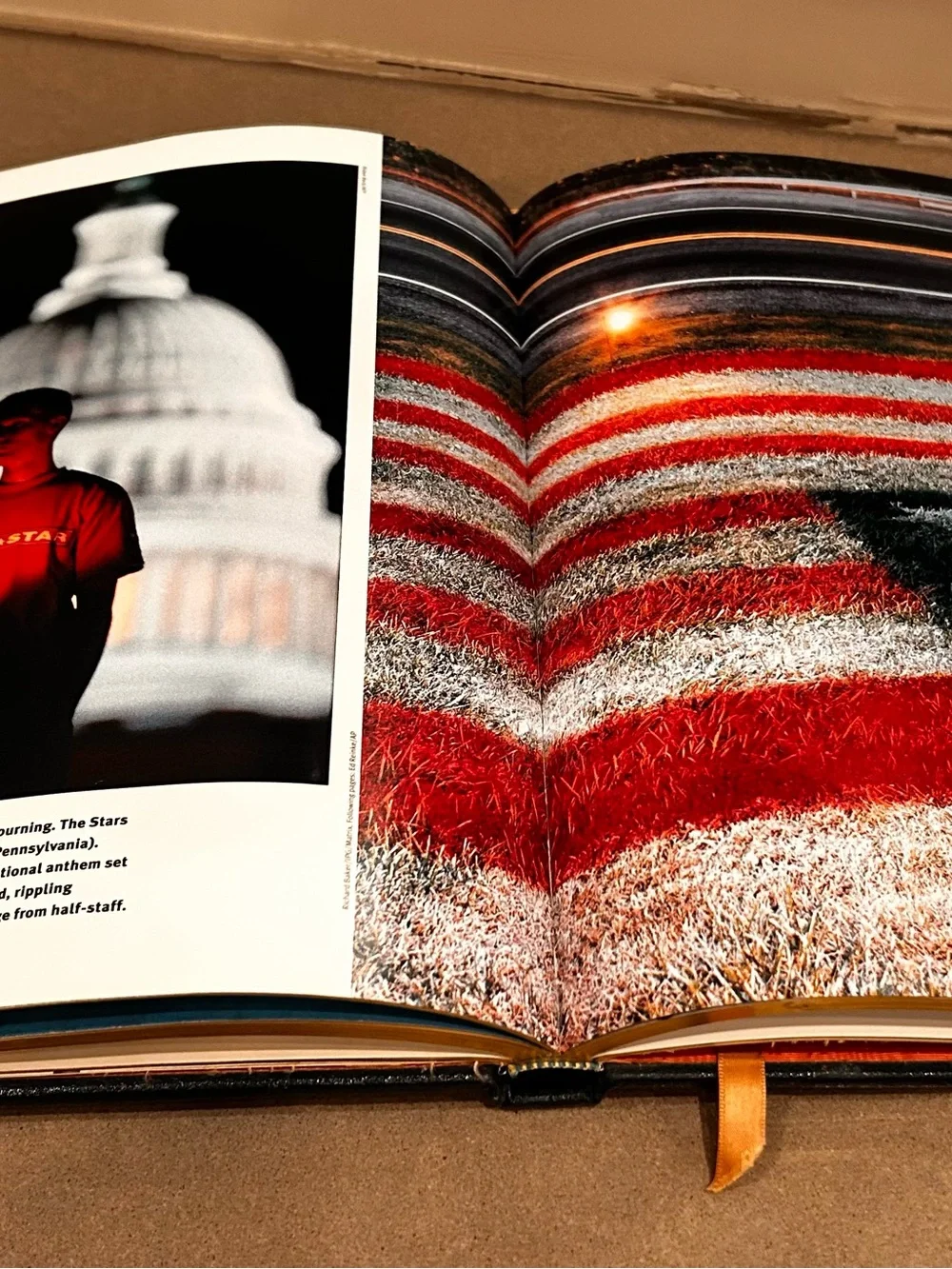 One Nation Black and Gold Memorial Journal September 2001